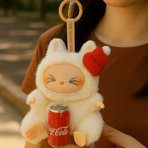 Labubu - Soft Plush Keychain