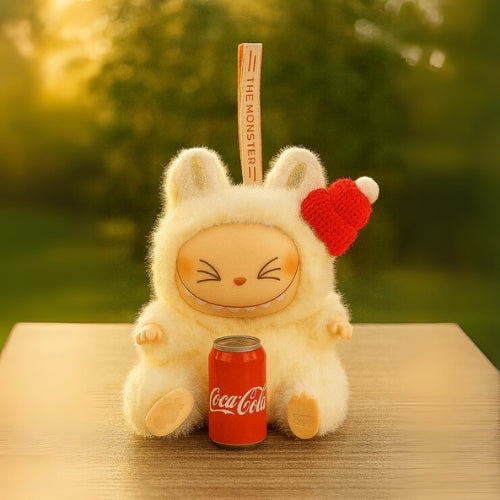 Labubu - Soft Plush Keychain