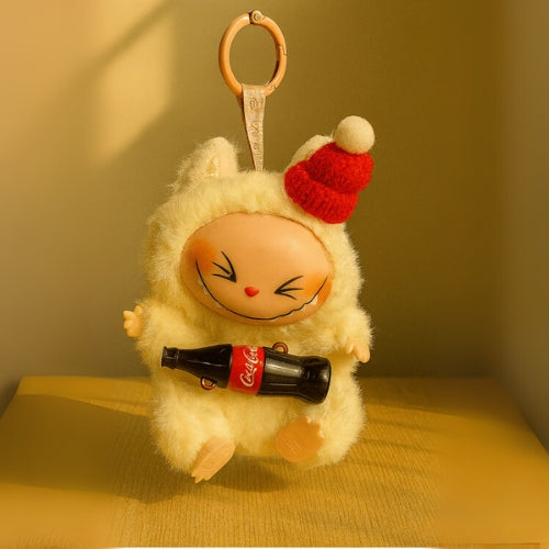 Labubu - Soft Plush Keychain