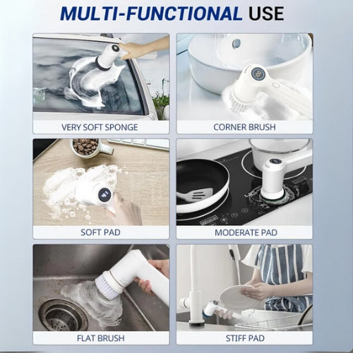 Electric Cleaning Scrubber